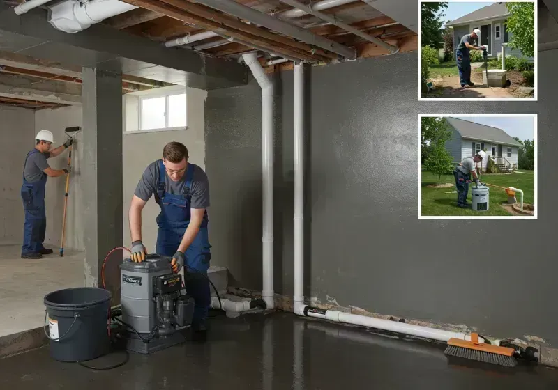 Basement Waterproofing and Flood Prevention process in Masontown, PA